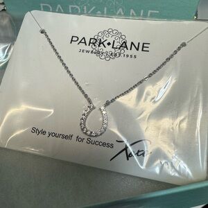 Park Lane Silver Horseshoe Necklace